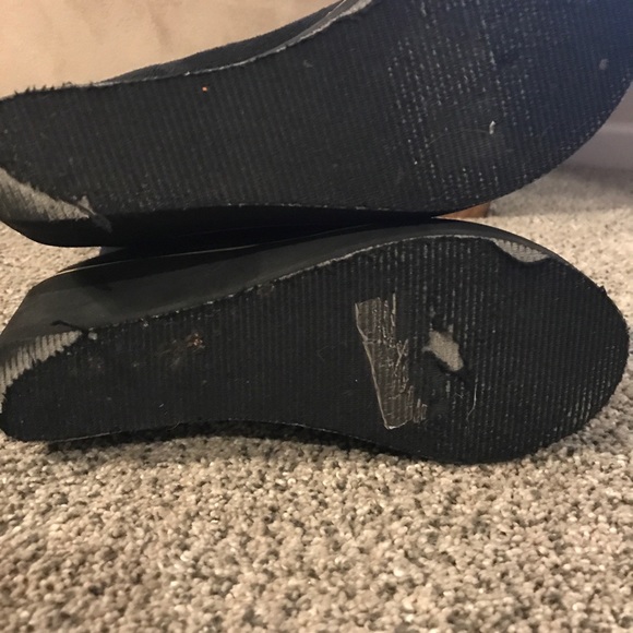 Wedge faux suede boots - Picture 4 of 4